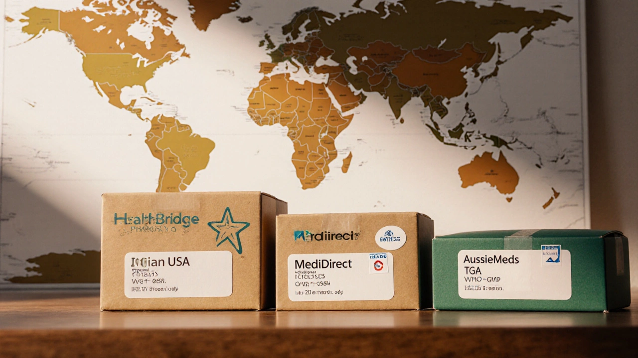 Comparison of Popular International Pharmacies (2025)
