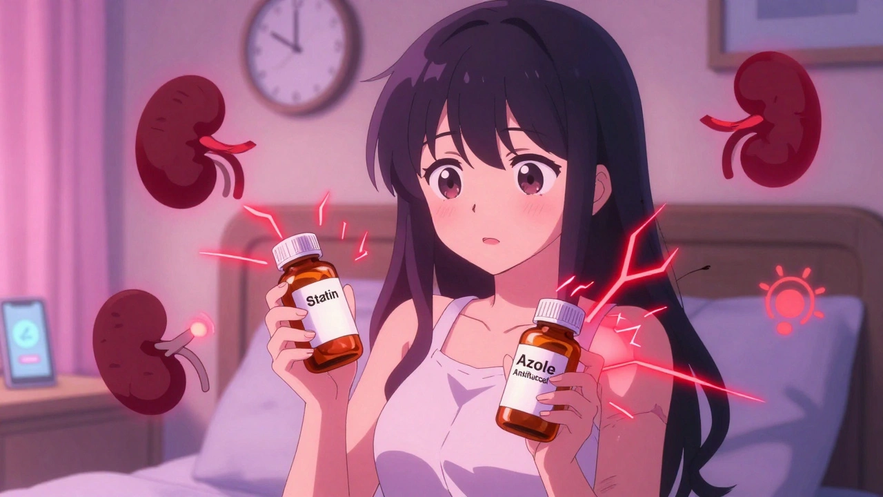 Systemic Antifungals and Statins: What You Need to Know About Dangerous Drug Interactions