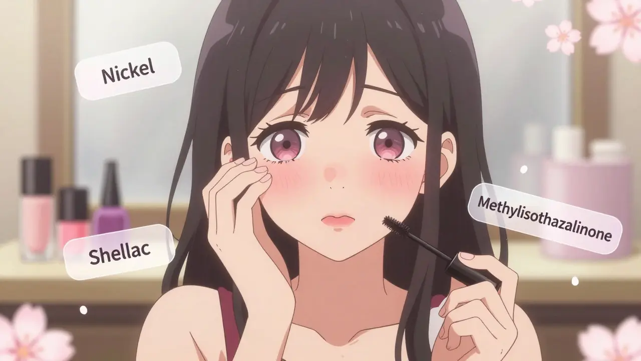 Eyelid Dermatitis: Common Cosmetic Allergens and How to Treat Them