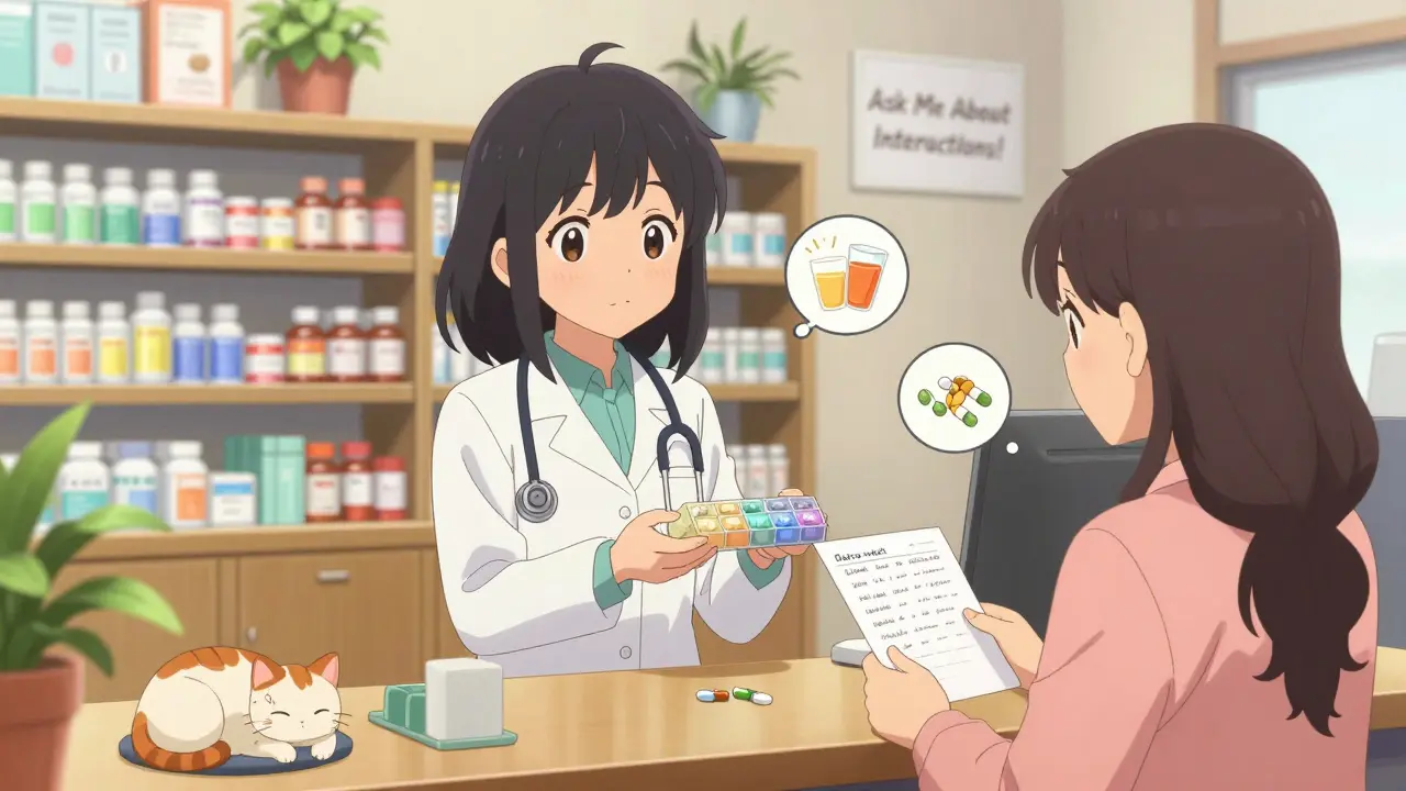 Questions to Ask Your Pharmacist About Potential Drug Interactions