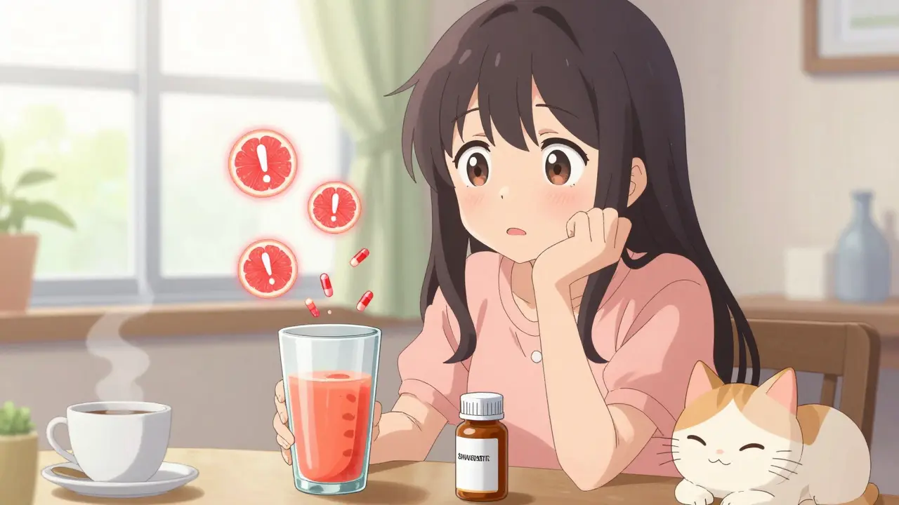 Statins and Grapefruit: Why This Combination Increases Side Effects